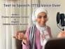 provide arabic tts voice over fusha and levantine dialects