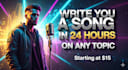 write a rap song for you in any style