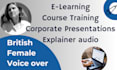 record your e learning, training or corporate script