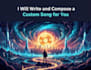 write and compose a custom song for you