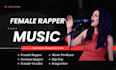 be your professional female trance singer edm ghostwriter vocalist and techno