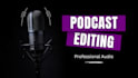 professionally edit and mix your podcast with studio equipment