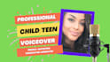 do an american childs voiceover
