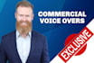 record a young american adult male voice over in english