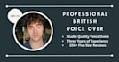 provide british male audiobook narration