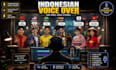 record indonesian voice over and dubbing for your project