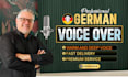 produce a HQ german native speaker male voice recording
