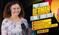 record a female german voice over