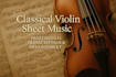 transcribe arrange and notate classical satb violin score violin sheet music