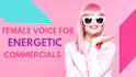 create a commercial voice over