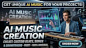 custom ai music or jingles for your project