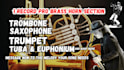 record professional french horn instrumentals and trombone with acoustic guitar