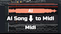 transcribe ai song to midi data