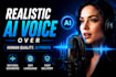create realistic ai voiceovers from your script