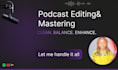edit and master your podcast audio