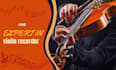 record solo violin, baritone violin, stroh violin, viola, or strings