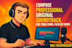 compose emotional music for romantic visual novel