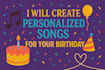 create birthday song with your name