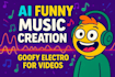 create ai generated music for your video or project