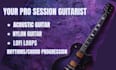 record classical nylon acoustic guitar lofi loops  session guitarist songs