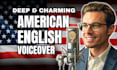 produce a premium and pro american male voice over
