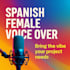 spanish female voice over