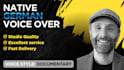 record a documentary voice over narration