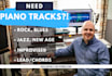 record piano or keys for your project