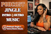 compose a memorable jingle, intro, or podcast opener