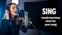 record background vocals, harmony, choir for your song