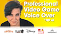 record a character voice over for your video game