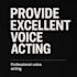 record a voice over or character voice for your project