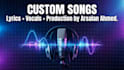 make a custom song for any occasion with original lyrics