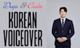 provide high quality korean voice over