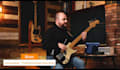 record high quality blues bass track