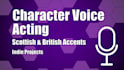 voice characters for your indie game or animation