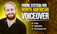 record a warm and professional voicemail greeting or IVR prompt