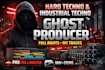 mix and master your dubstep track, techno hardcore, party music for you