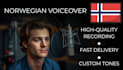 do a clear and natural norwegian voiceover