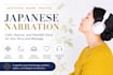 record a calm japanese meditation voice with deep presence
