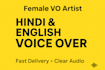 voice over in hindi