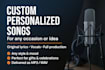 create a custom ai song for any occasion