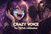 record a crazy, energetic character voice over