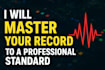 master your dance or electronic record ready for release