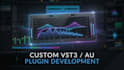 develop custom vst3 au, audio plugins using juce, dsp, eqs, filters, gui design