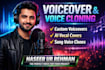 clone voices, create professional voiceovers, custom songs