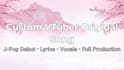 compose custom original jpop song for vtuber debut