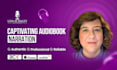 produce a captivating female audiobook narration