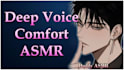 record a deep male voice boyfriend asmr sleep roleplay
