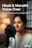 do a professional hindi and marathi female voice over